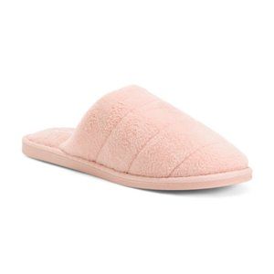 EASY SPIRIT Terry Quilted Scuff Slippers Pink 069no